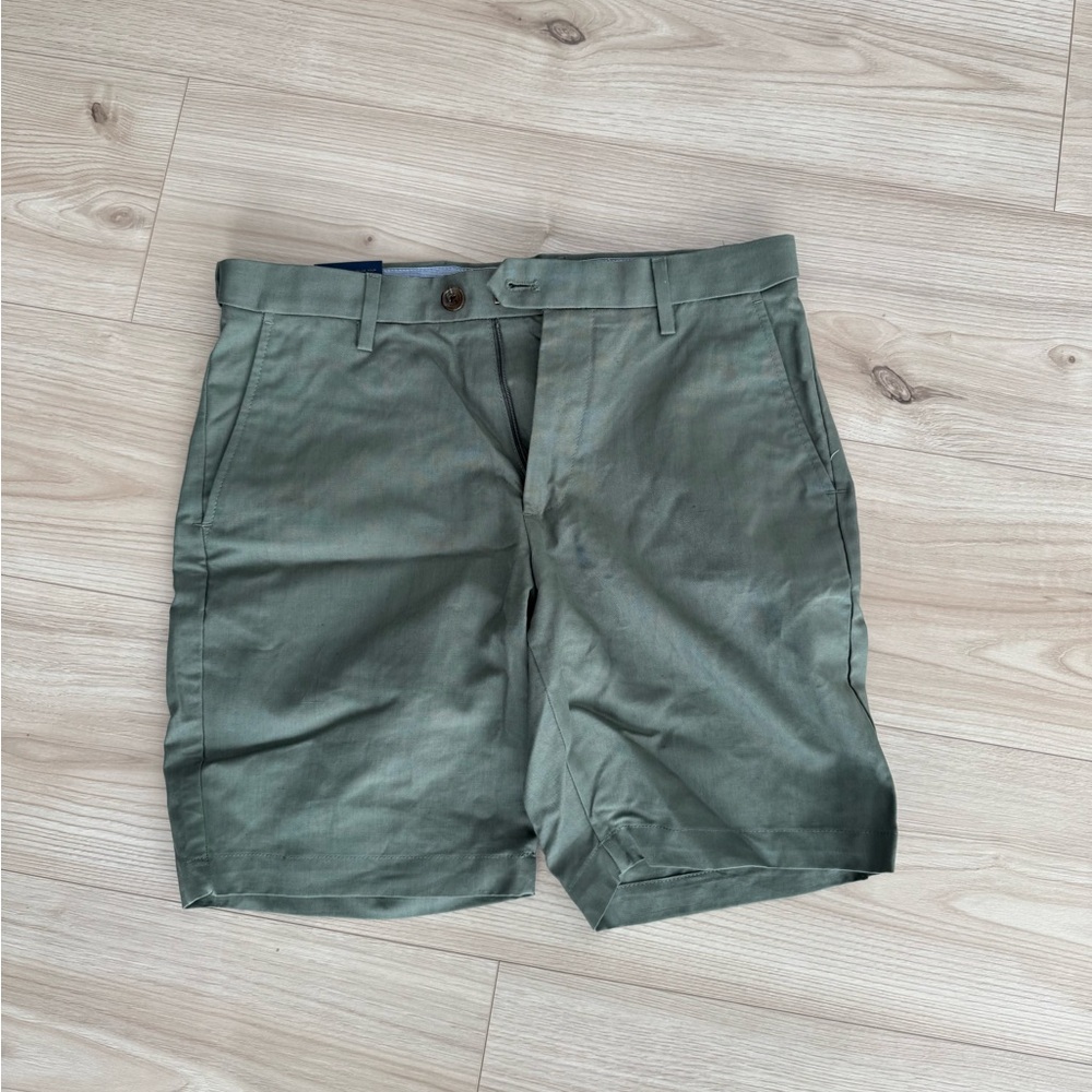 Charles Tyrwhitt Olive Green Men's Shorts